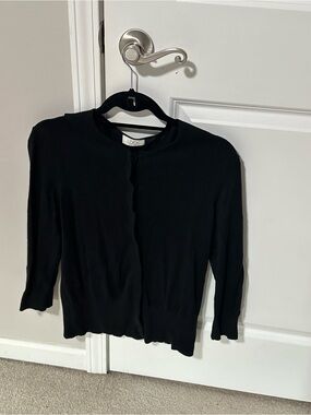 Ann Taylor LOFT women Black cardigan Sweater